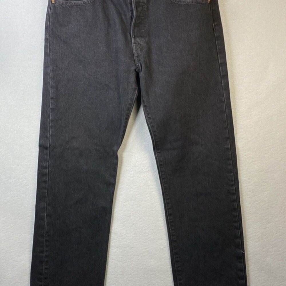 Levis Men's Black Denim Jeans